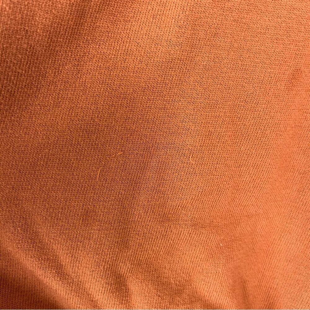 Christy Dawn Rust Burnt Orange Knit Sonny Sweater Size XL - Picture 7 of 11